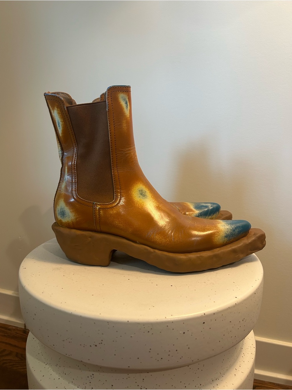 Camper Venga CamperLab Boots A700011-002 Multicolor Leather EU 42 US 11 W 9 M